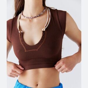 Out from Under Urban Outfitters Go For Gold Top